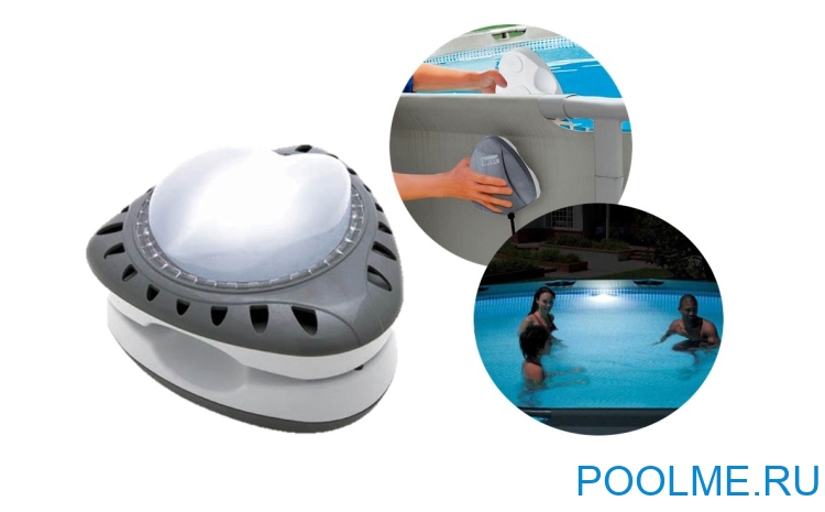 Подсветка INTEX для бассейна на магнитах, артикул 28698 Подсветка INTEX для бассейна на магнитах, артикул 28698