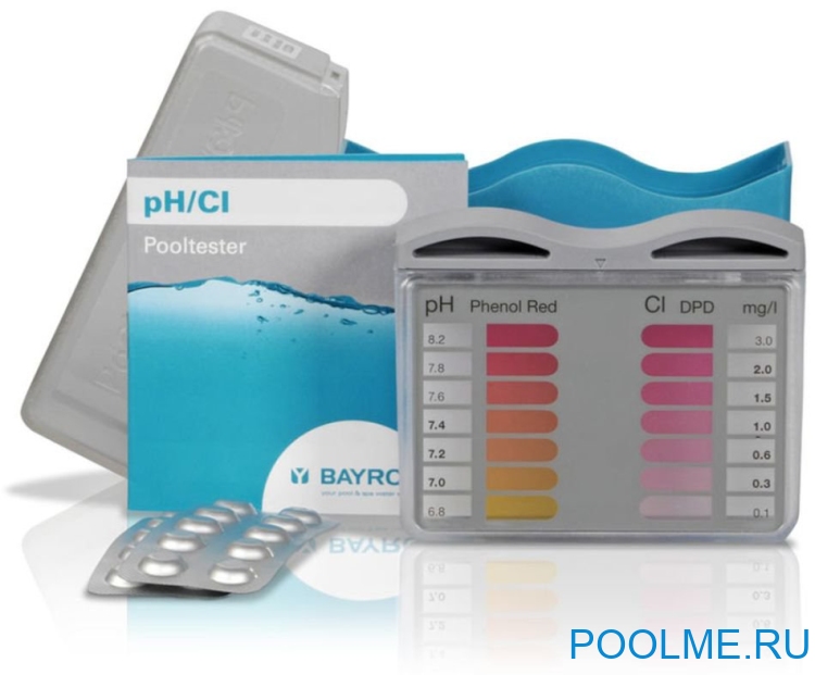 Тестер Pooltester Cl/pH, артикул 287123 Тестер Pooltester Cl/pH, артикул 287123