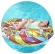 Матрас Bestway "Череп" 193 x 141 см, артикул 43194