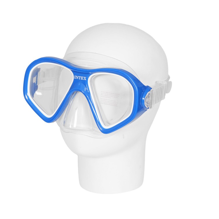 Маска для плавания INTEX "Reef Rider" синий, артикул 55977-C
