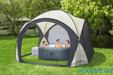 Шатёр Bestway для СПА-бассейнов (390 x 390 x 255 см), артикул 60305 Шатёр Bestway для СПА-бассейнов (390 x 390 x 255 см), артикул 60305