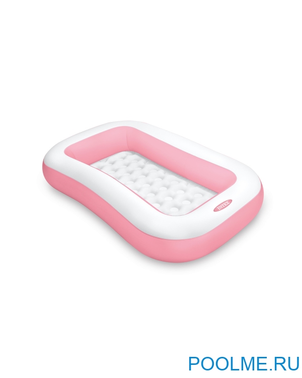 Надувной детский бассейн INTEX "Розовый" 166 х 100 х 25 см, артикул 58423 Надувной детский бассейн INTEX "Розовый" 166 х 100 х 25 см, артикул 58423
