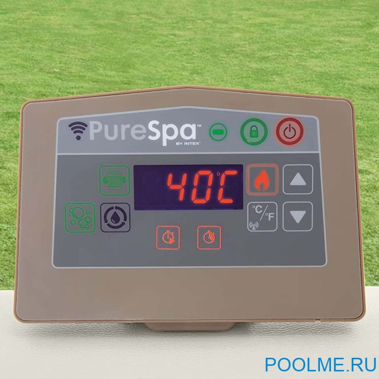 Джакузи INTEX 28472, внешний размер: 196 x 71 см - 6 мест