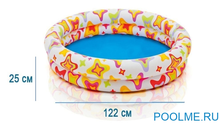 Детский бассейн INTEX "Морские звёзды" 122 x 25 см, артикул 59421 Детский бассейн INTEX "Морские звёзды" 122 x 25 см, артикул 59421