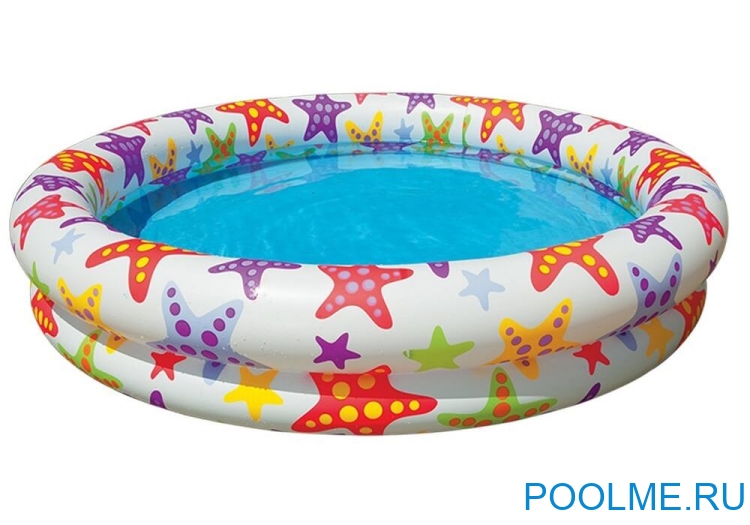 Детский бассейн INTEX "Морские звёзды" 122 x 25 см, артикул 59421 Детский бассейн INTEX "Морские звёзды" 122 x 25 см, артикул 59421