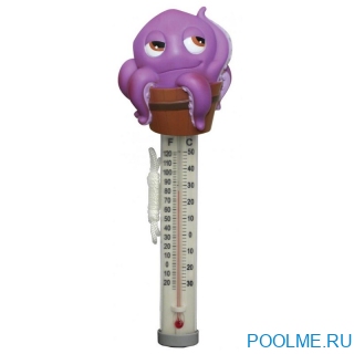 Термометр-игрушка для бассейна Kokido "Осьминожка", артикул K265-O Термометр-игрушка для бассейна Kokido "Осьминожка", артикул K265-O