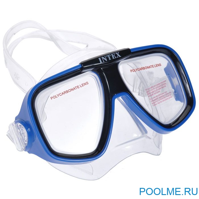 Маска для плавания INTEX "Reef Rider" красная, артикул 55974-R