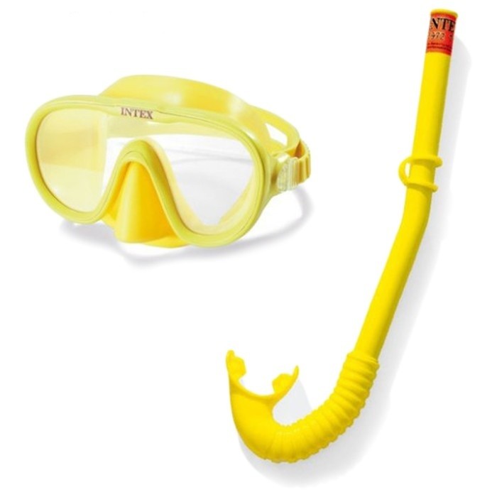 Маска для плавания с трубкой INTEX "Adventurer", артикул 55642