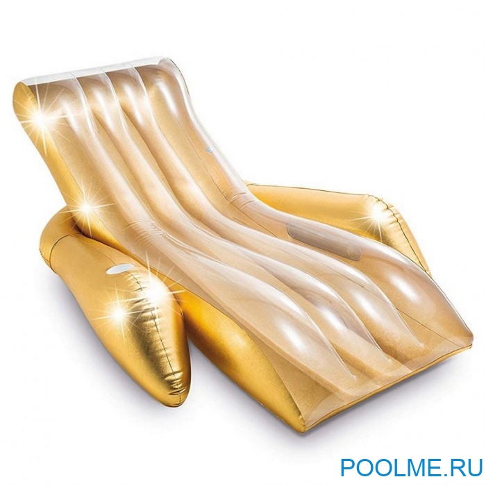 Кресло-шезлонг INTEX с подстаканниками 135 x 188 см, артикул 56803 Кресло-шезлонг INTEX с подстаканниками 135 x 188 см, артикул 56803