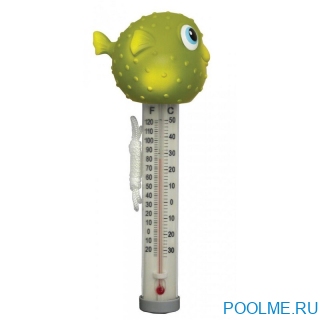 Термометр-игрушка для бассейна Kokido "Рыбка-фугу", артикул K265-F