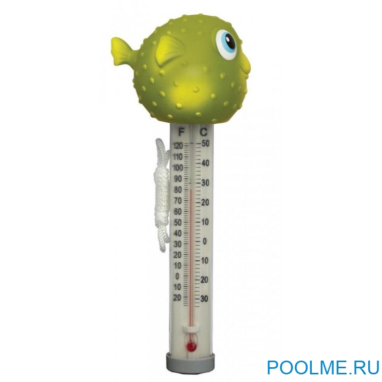 Термометр-игрушка для бассейна Kokido "Рыбка-фугу", артикул K265-F