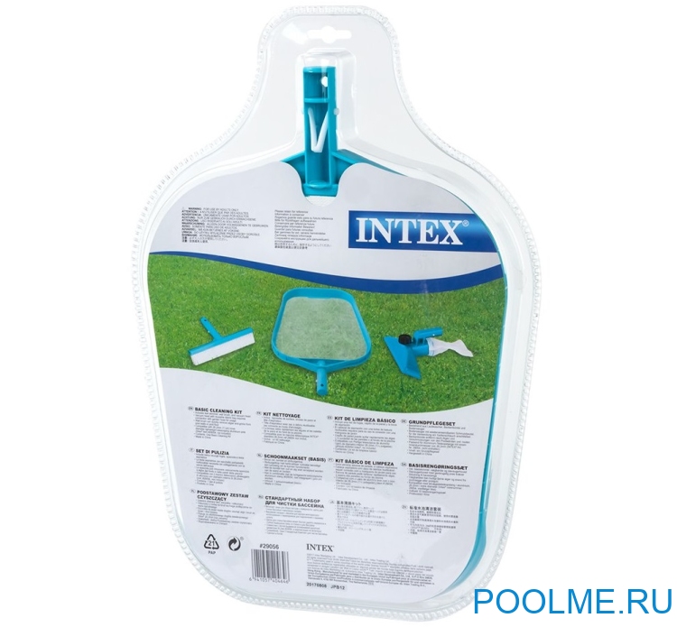 Набор для чистки бассейна INTEX до 488 см, артикул 29056 Набор для чистки бассейна INTEX до 488 см, артикул 29056