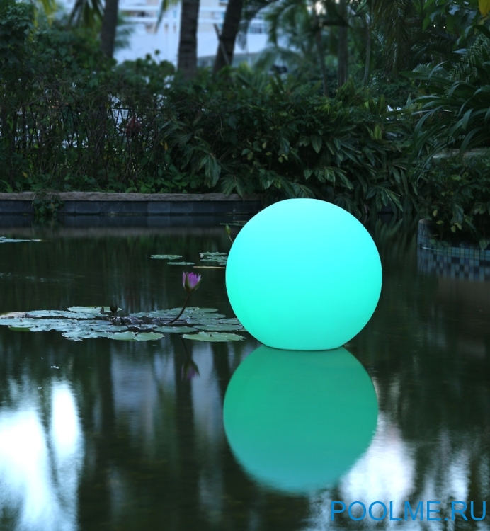 Светодиодная лампа "Плавающий шар" INTEX, артикул 68695 Светодиодная лампа "Плавающий шар" INTEX, артикул 68695
