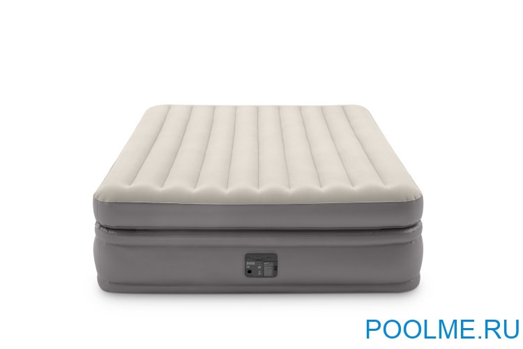 Кровать INTEX надувная Prime Comfort 152 x 203 x 51 см, встроенный насос 220V, артикул 64164