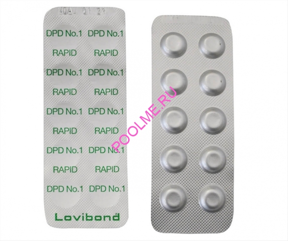 Таблетки Lovibond для измерения Cl 1 х 10, артикул 2300100