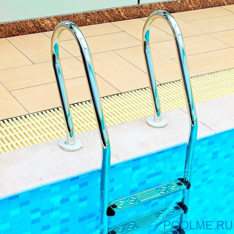 Лестница Aquaviva Mixta MX-415, для узкого борта