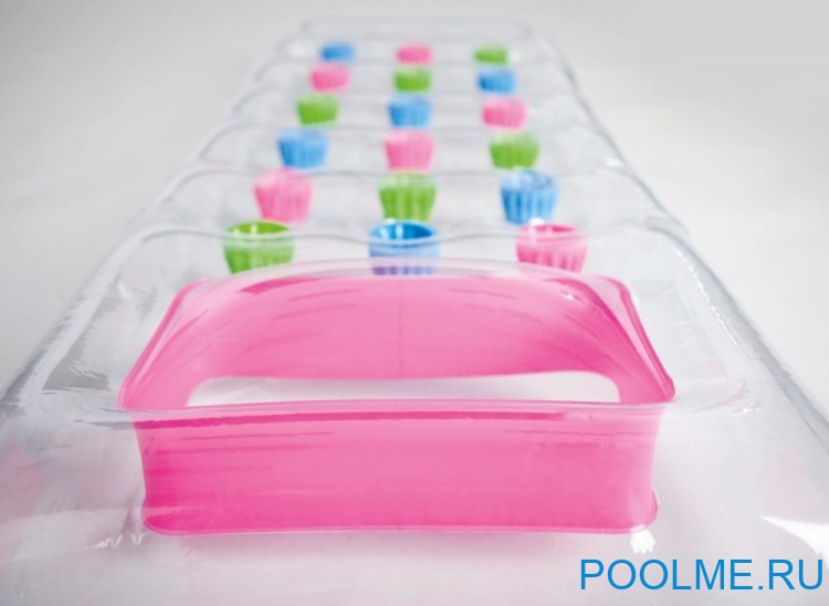 Матрас INTEX &quot;Облако&quot; зелёный 188 x 71 см, артикул 59894-G