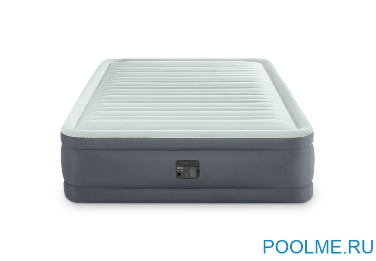 Кровать INTEX надувная Premaire Elevated 152 x 203 x 46 см, встроенный насос 220V, артикул 64926