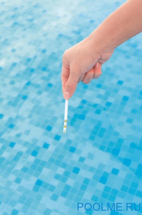 Тестовые полоски Bestway для воды в бассейне, артикул 58142