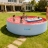 Надувной SUP-Бассейн IPOOLGO Pink (фильтр, лестница, песок) 3.7 x 1.3 м