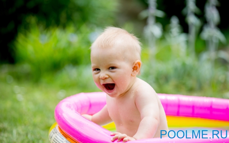 Детский бассейн INTEX "Радуга" 61 x 22 см, артикул 57107