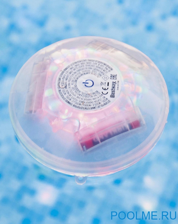 Плавающая подсветка на батарейках Bestway, артикул 58419