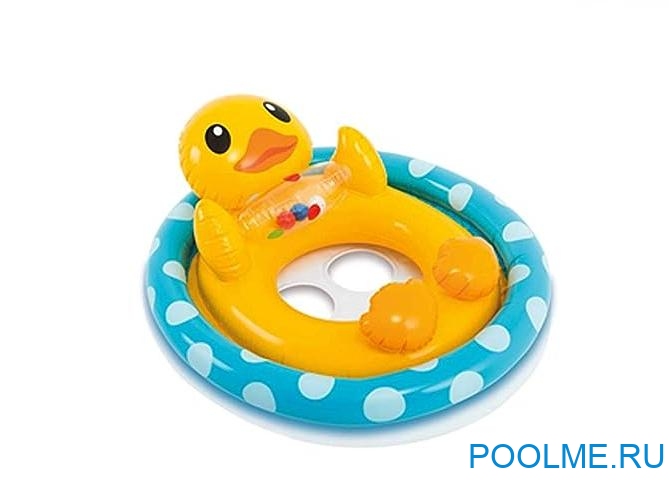 Надувной круг INTEX See-Me-Sit Rider Утка 71 x 58 см, артикул 59570-D