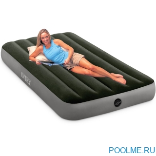 Надувной матрас INTEX 99 x 191 x 25 см, без насоса, артикул 64107
