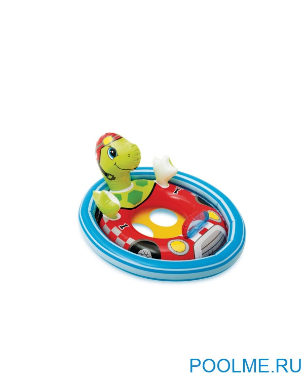 Надувной круг INTEX See-Me-Sit Rider Черепаха 76 x 58 см, артикул 59570-T Надувной круг INTEX See-Me-Sit Rider Черепаха 76 x 58 см, артикул 59570-T