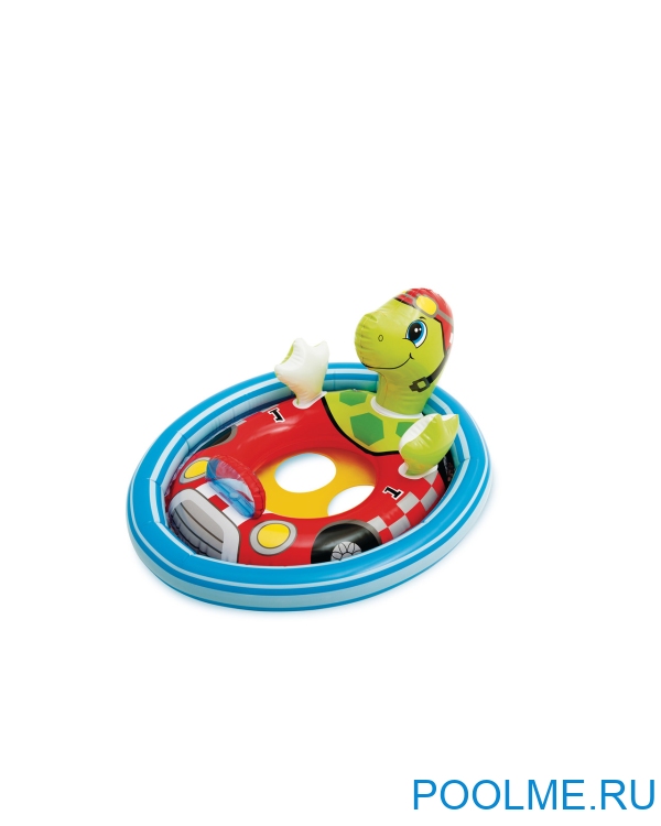 Надувной круг INTEX See-Me-Sit Rider Черепаха 76 x 58 см, артикул 59570-T