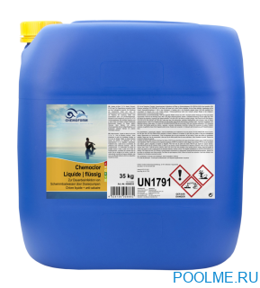 Жидкий хлор Chemoform Кемохлор - 35 кг, артикул 0586035