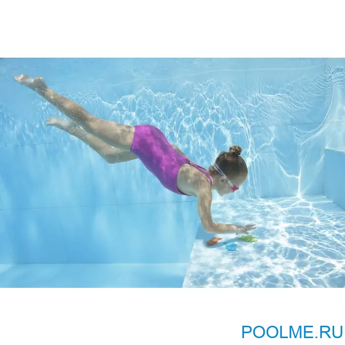 Набор рыбок Bestway Squiggle Wiggle 3 цвета, артикул 26029