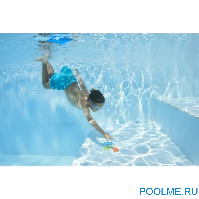 Набор рыбок Bestway Squiggle Wiggle 3 цвета, артикул 26029