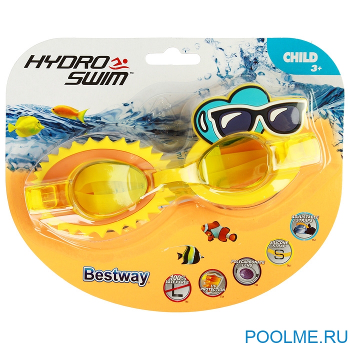 Очки для плавания Bestway "Солнышко", артикул 21080-S