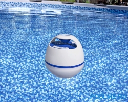 Плавающая Bluetooth-колонка Bestway Flowclear Music Wave со светодиодной подсветкой, артикул 58700