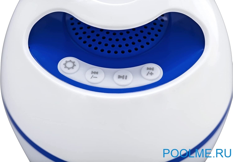 Плавающая Bluetooth-колонка Bestway Flowclear Music Wave со светодиодной подсветкой, артикул 58700