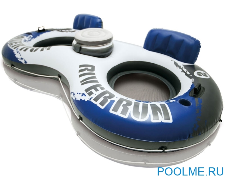 Надувное кресло-круг INTEX 2-х местное 264 x 142 см, артикул 58827 Надувное кресло-круг INTEX 2-х местное 264 x 142 см, артикул 58827