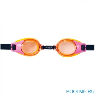 Очки для плавания INTEX "Junior" розовые, артикул 55601-P