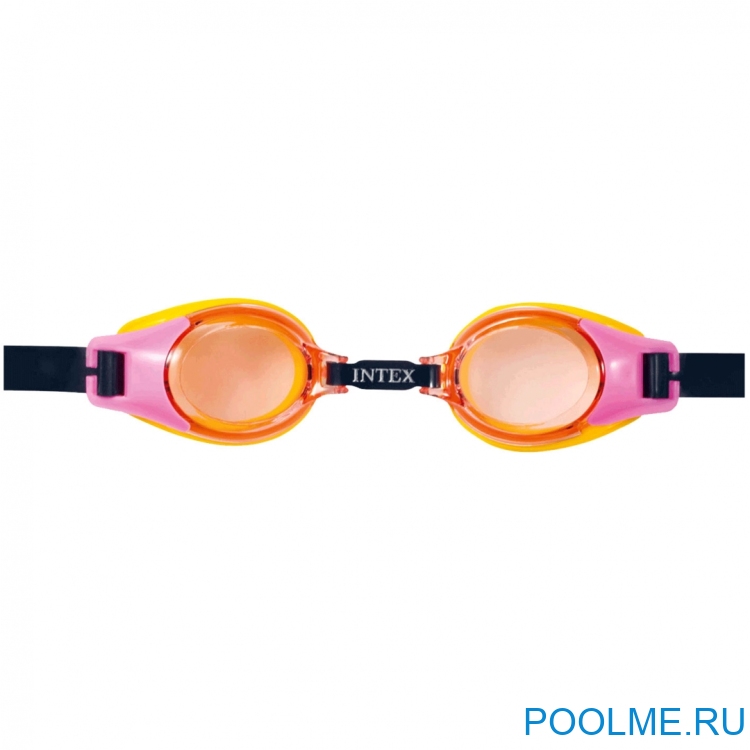 Очки для плавания INTEX "Junior" розовые, артикул 55601-P