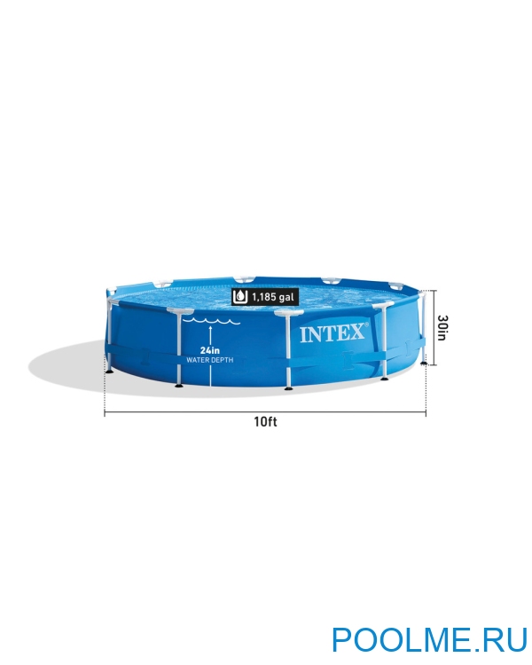 Каркасный бассейн INTEX 28202, размер 3.05 х 0.76 м