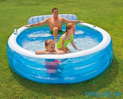 Детский бассейн INTEX &quot;Семейный отдых&quot; 224 x 216 x 76 см, артикул 57190