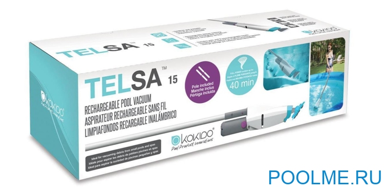Аккумуляторный ручной пылесос Kokido Telsa 15, артикул EV15CBX/EU