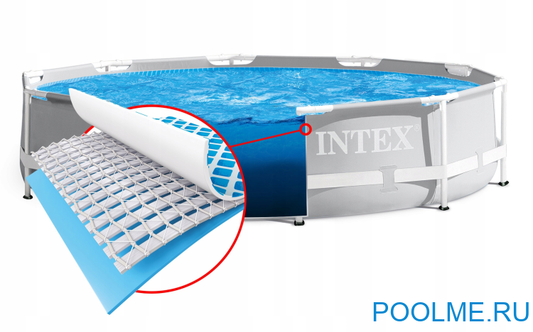 Чашковый пакет INTEX к каркасному бассейну Ultra Frame 4.88 x 1.22, артикул 12434A
