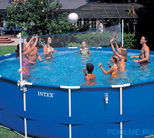 Волейбольный комплект INTEX 457 - 488 см, артикул 18951