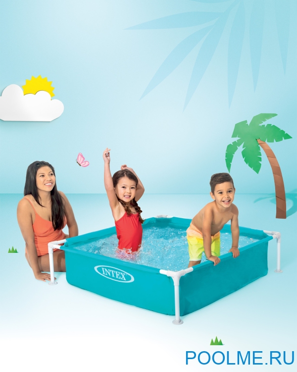 Каркасный бассейн INTEX 57173, размер 1.22 x 1.22 x 0.3 м Каркасный бассейн INTEX 57173, размер 1.22 x 1.22 x 0.3 м