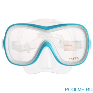 Маска для плавания INTEX "На волне", синяя, артикул 55978-B
