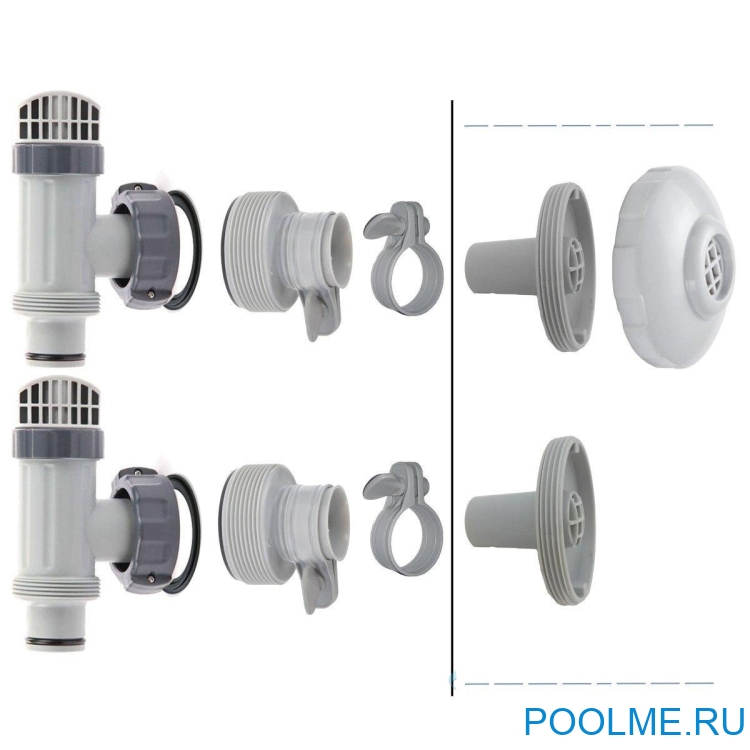 Соединитель под шланг 32 мм INTEX, артикул 11070