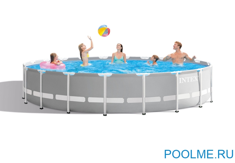 Каркасный бассейн INTEX 26756, размер 6.10 x 1.32 м Каркасный бассейн INTEX 26756, размер 6.10 x 1.32 м