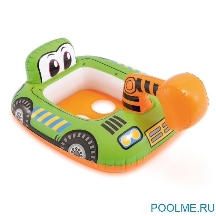 Надувной круг-ходунки INTEX "Экскаватор", артикул 59586-E