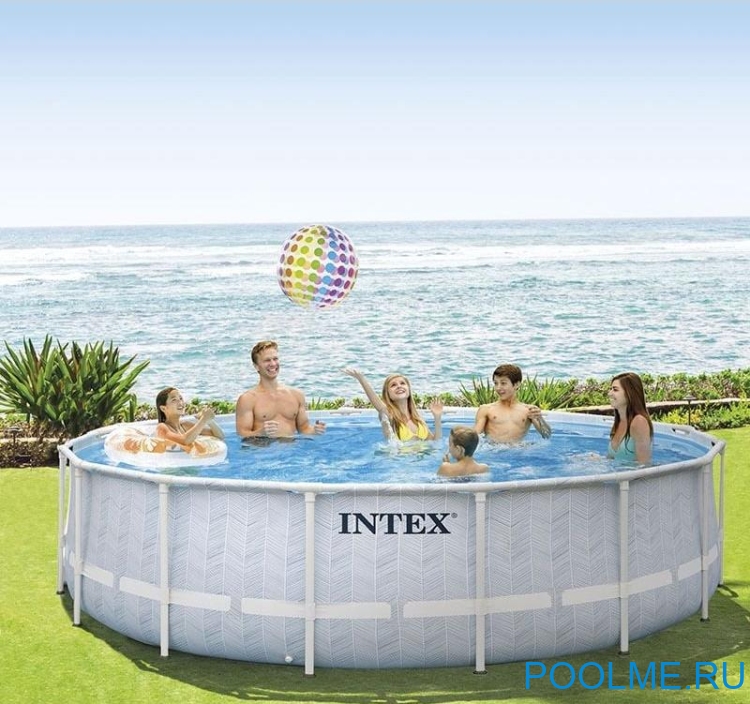 Каркасный бассейн INTEX 26746, размер 4.88 x 1.22 м Каркасный бассейн INTEX 26746, размер 4.88 x 1.22 м